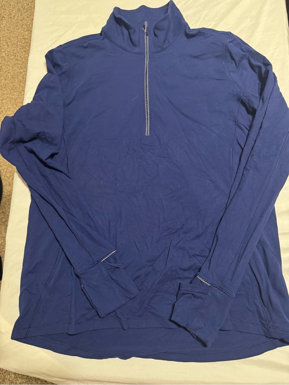 Royal Blue Lululemon Quarter Zip